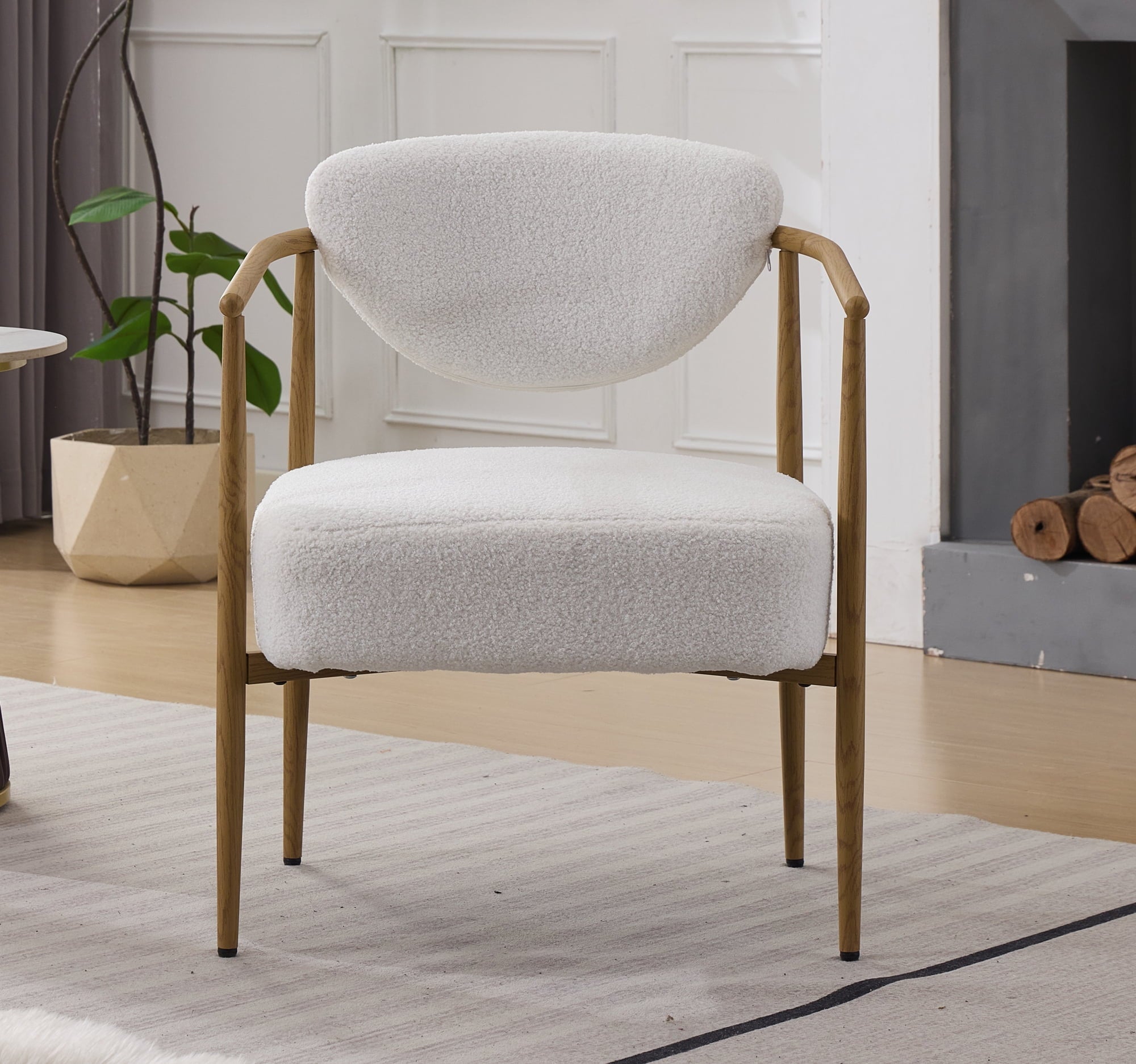 Milk White + Iron + Velvet + Foam set of 2 W3149S00006