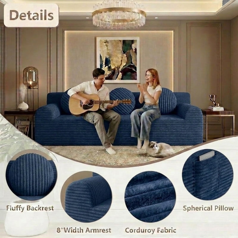 Blue Round Arms W5571P509742-ZZ/