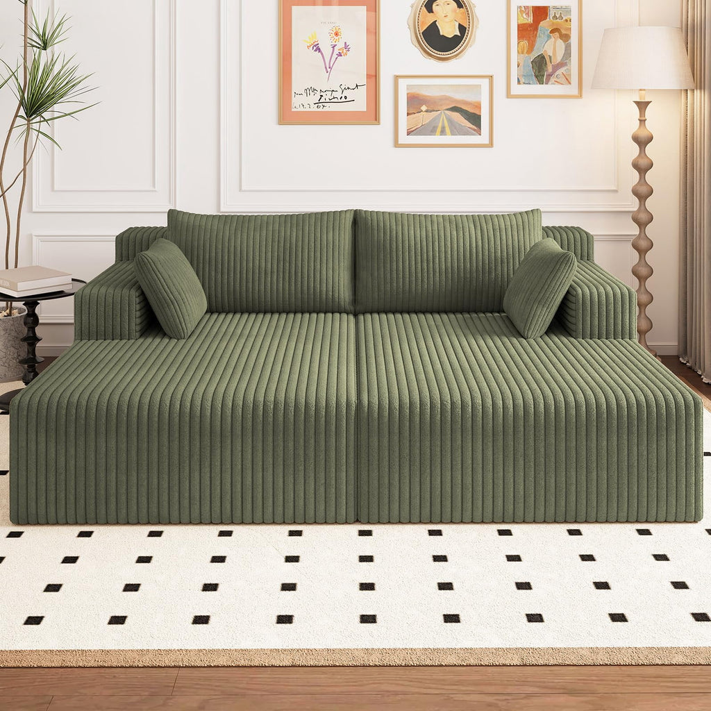 Green Modern, Minimalist, Cozy, Modular Living, Contemporary W5571P450563-green
