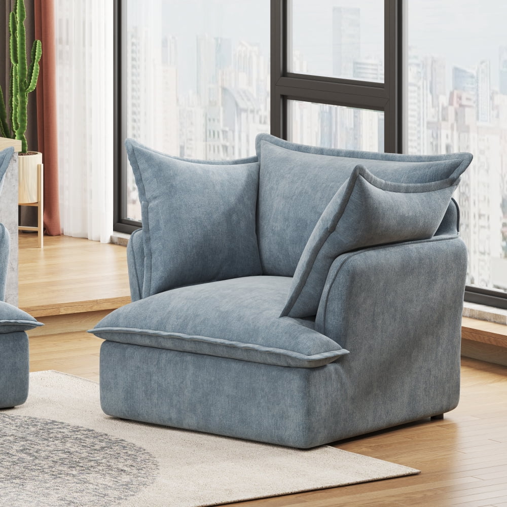 Blue + Chenille-4 W1669S00016