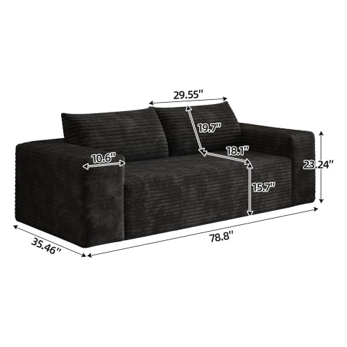 78.8"Black W2824P409862-Z