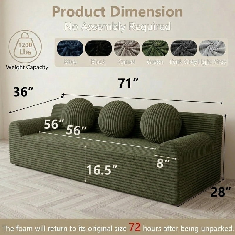Green Round Arms W5571P509743-ZZ/