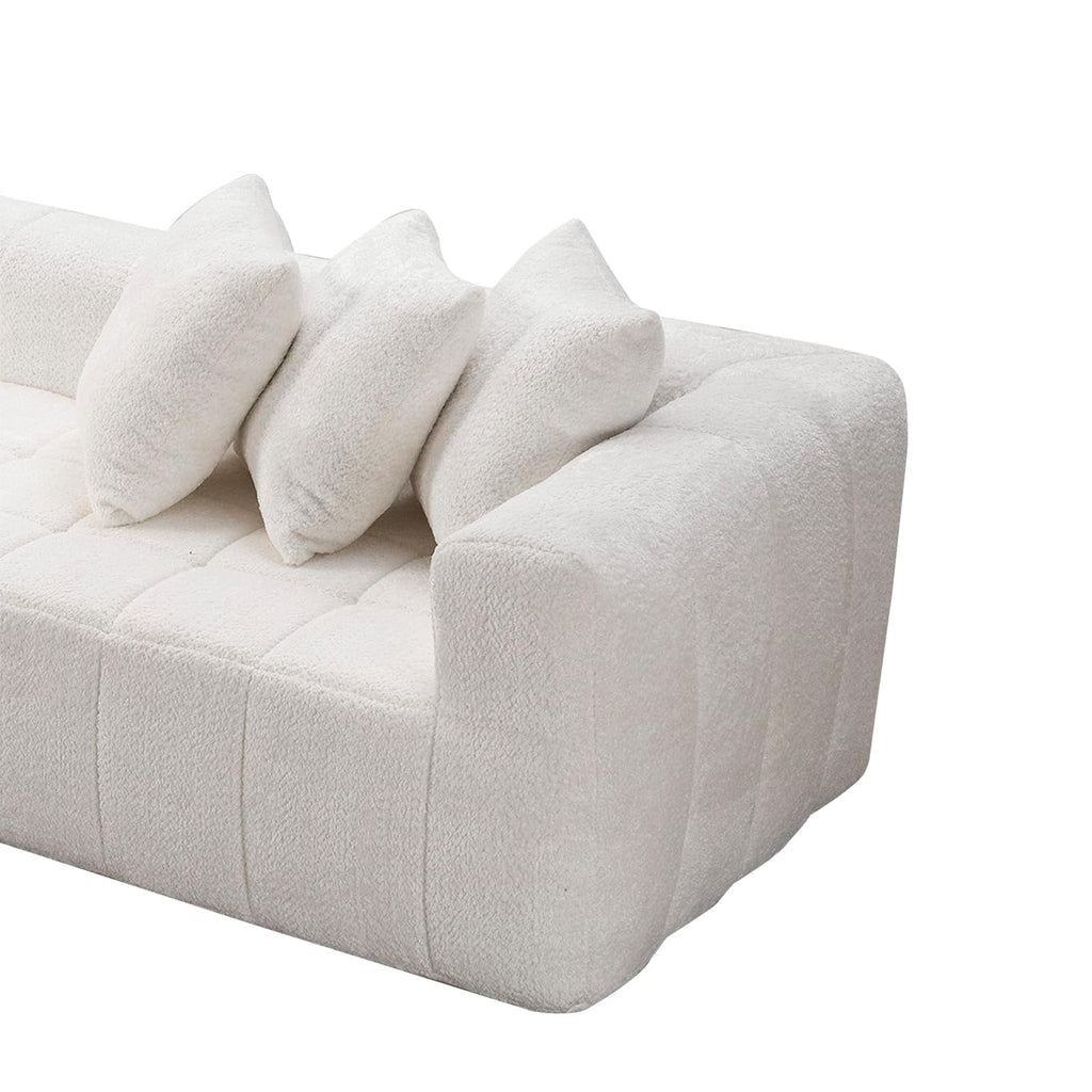 White Left Chaise W5515S00012