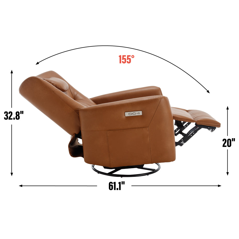 Brown-Faux Leather W1803S00051