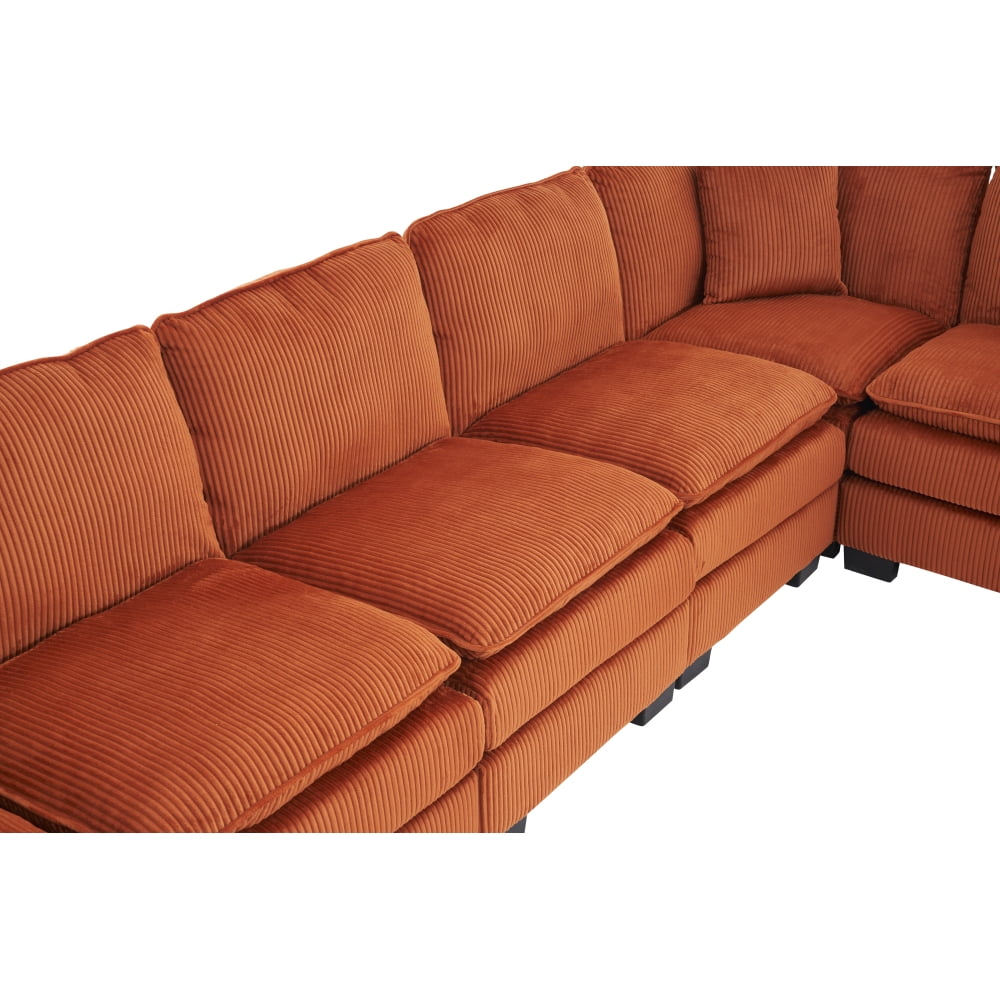Orange + Corduroy + 7 Seat W2363S00043