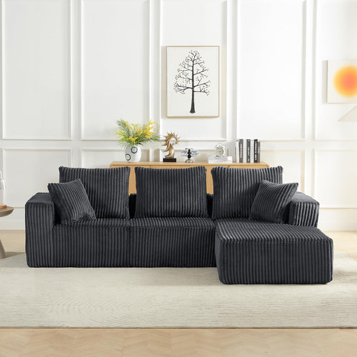 Dark Gray Right Facing Chaise W2339S00048