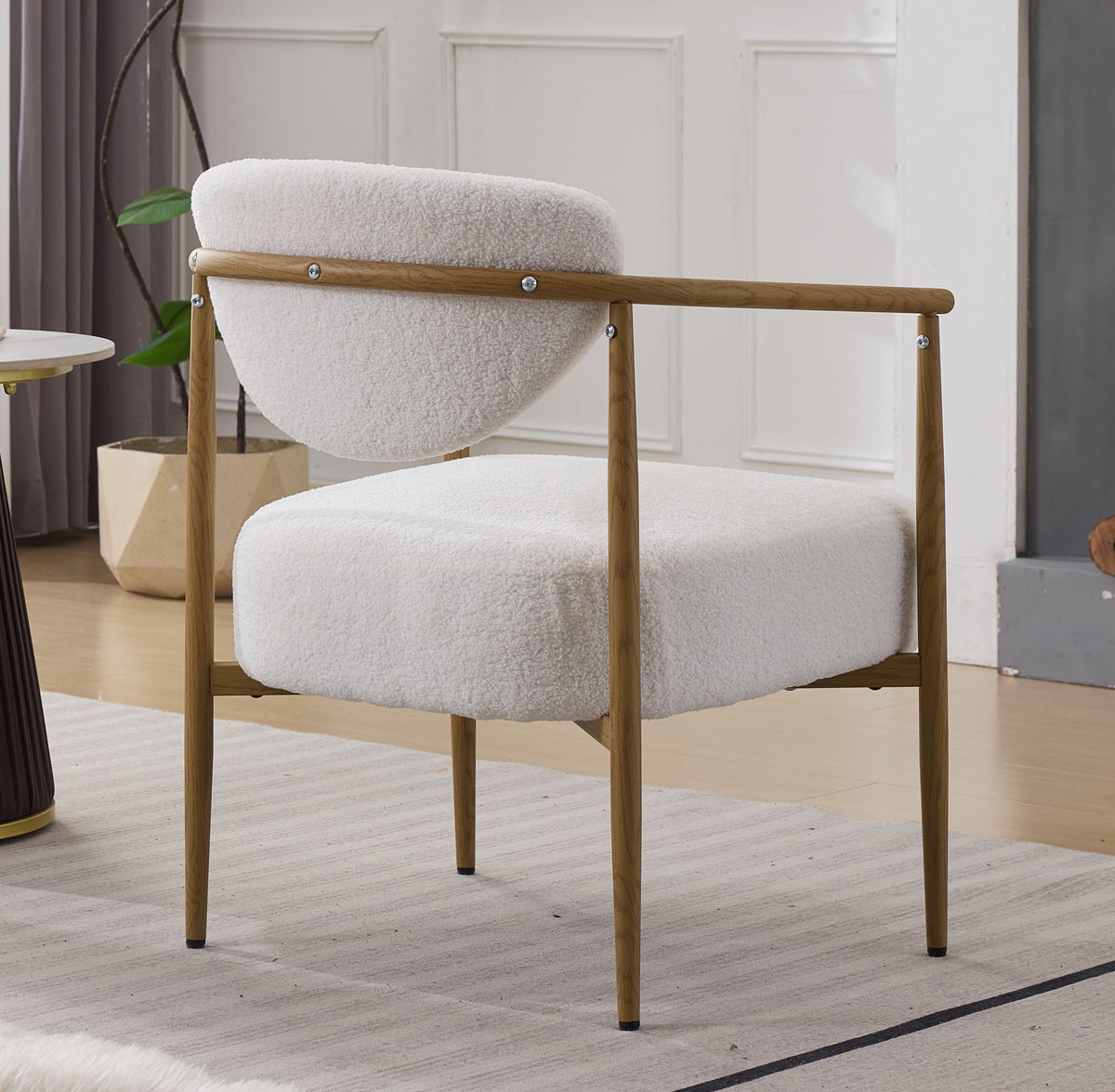 Milk White + Iron + Velvet + Foam set of 2 W3149S00006
