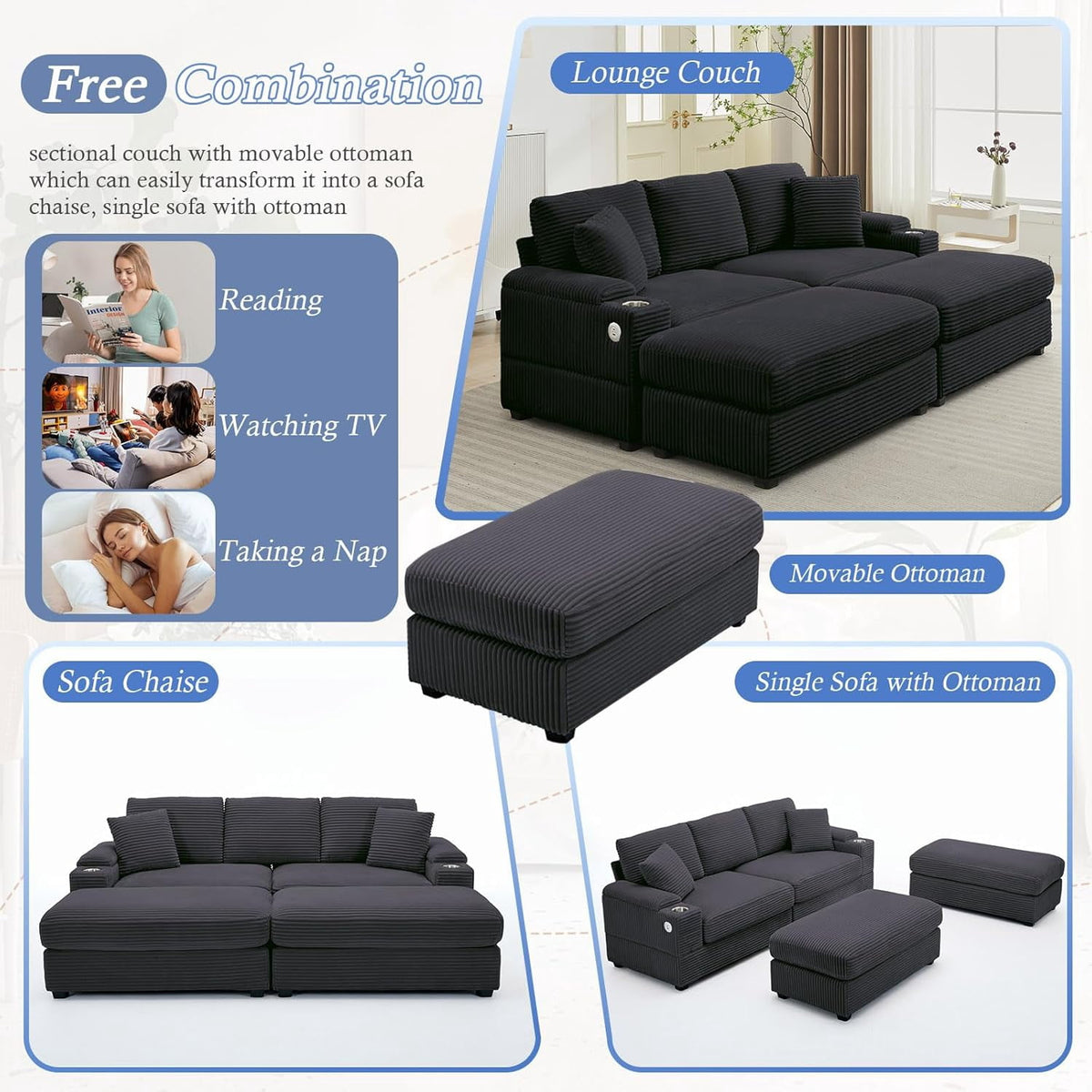 Black + 4 Seat W2120S00012