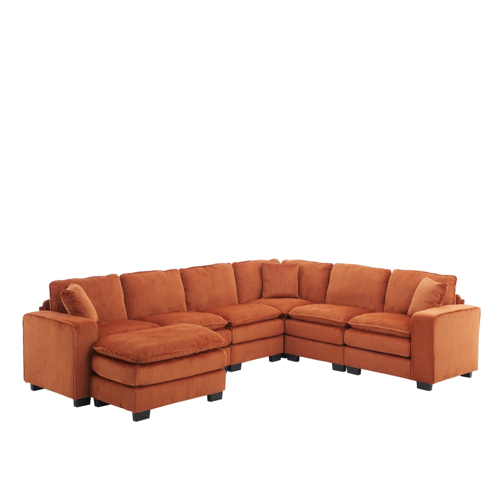 Orange + Corduroy + 7 Seat W2363S00043