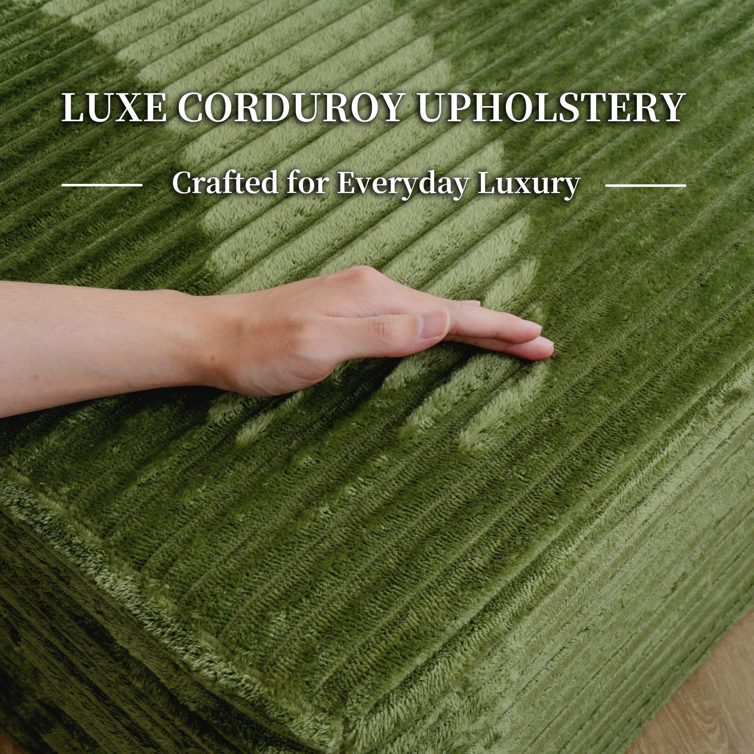 Green Left Facing Chaise W5571P500141-