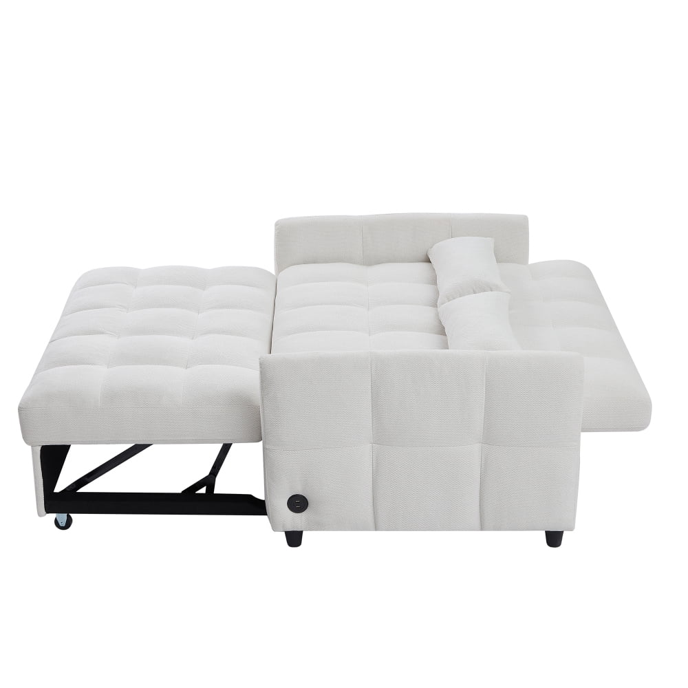 Beige + Chenille + Foam + 2 Seat N719S001710A
