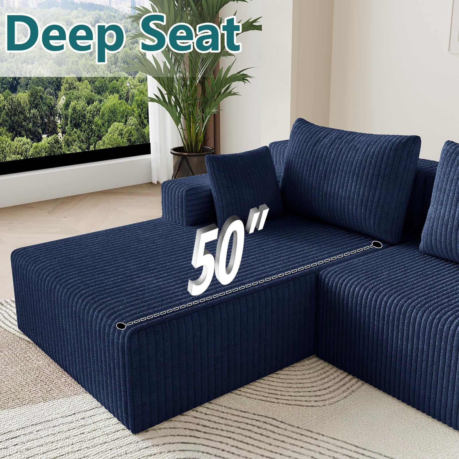 Blue 107'' W5571DIY302-Blue