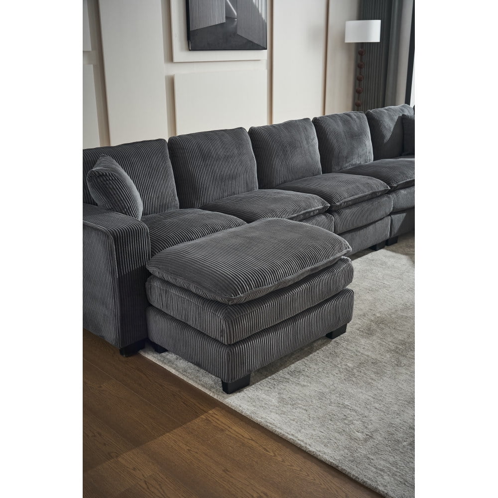 Grey + Corduroy + 7 Seat W2363S00041