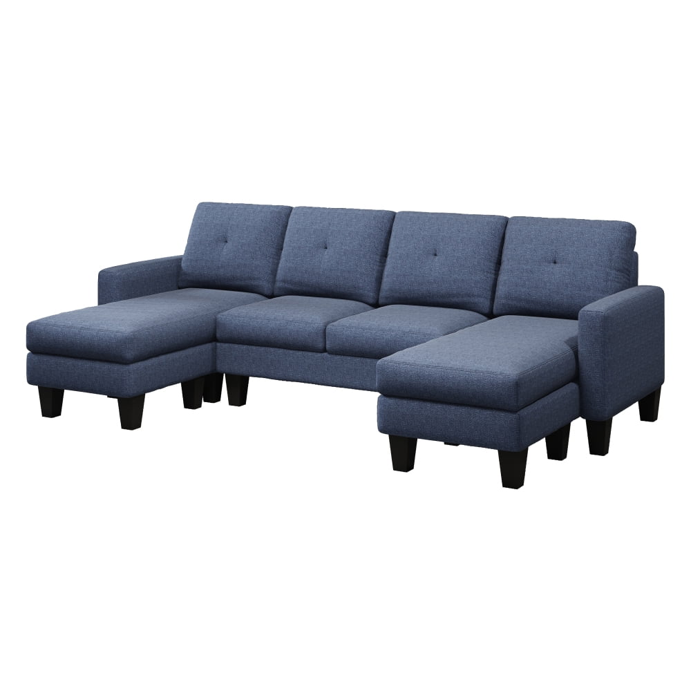 Blue + Linen + Foam + 4 Seat W1669S00004