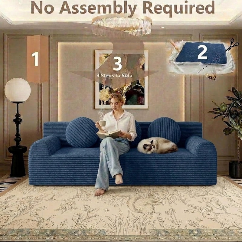 Blue Round Arms W5571P509742-ZZ/