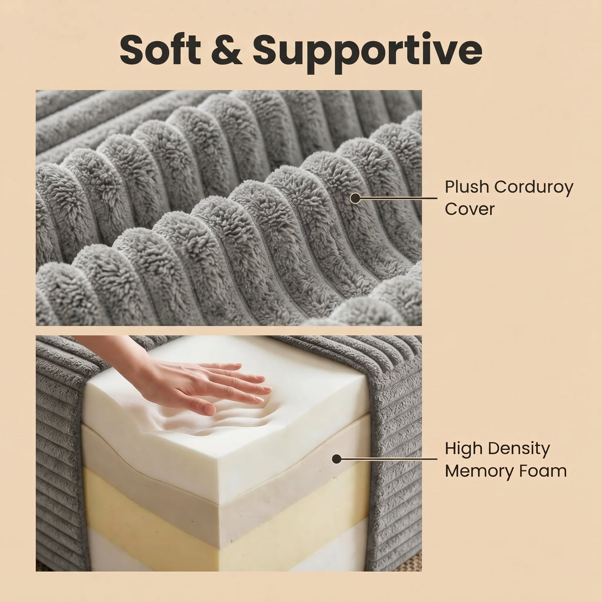 Grey Left Facing Chaise W5571P500147-