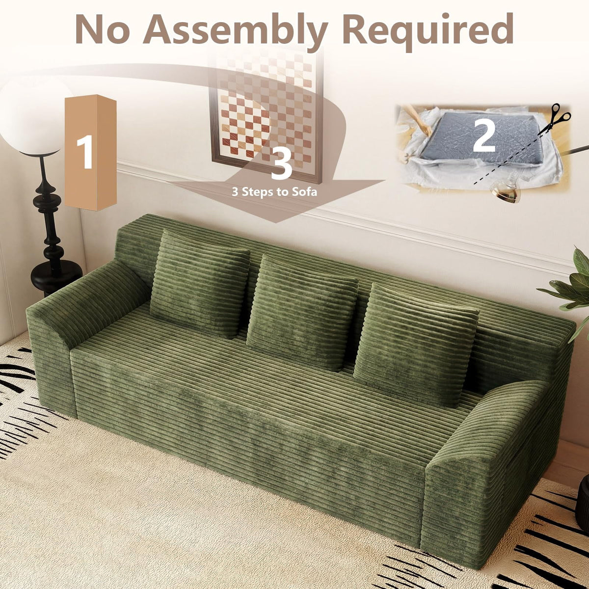 71"Green W5571P440915-Z