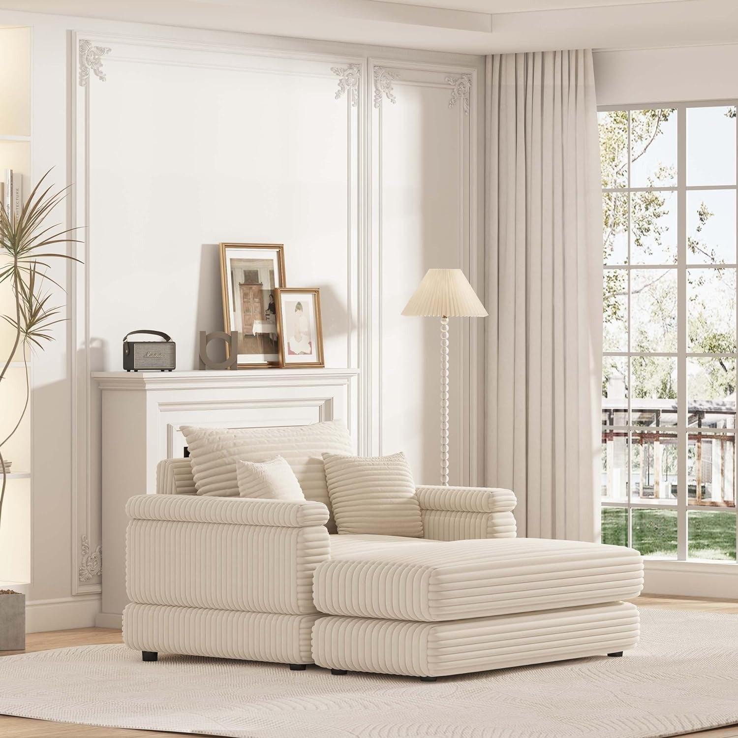 Beige SU-W834-SCC-Beige-43 Inch