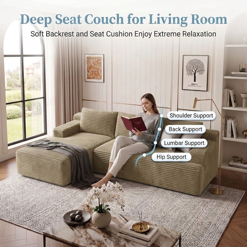 Camel Left Facing Chaise W5571P500145gen