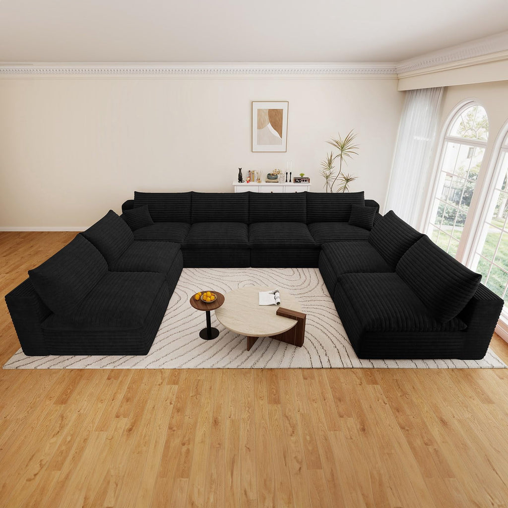 Blcak U-8 Seater W2824DIY108-ZZ