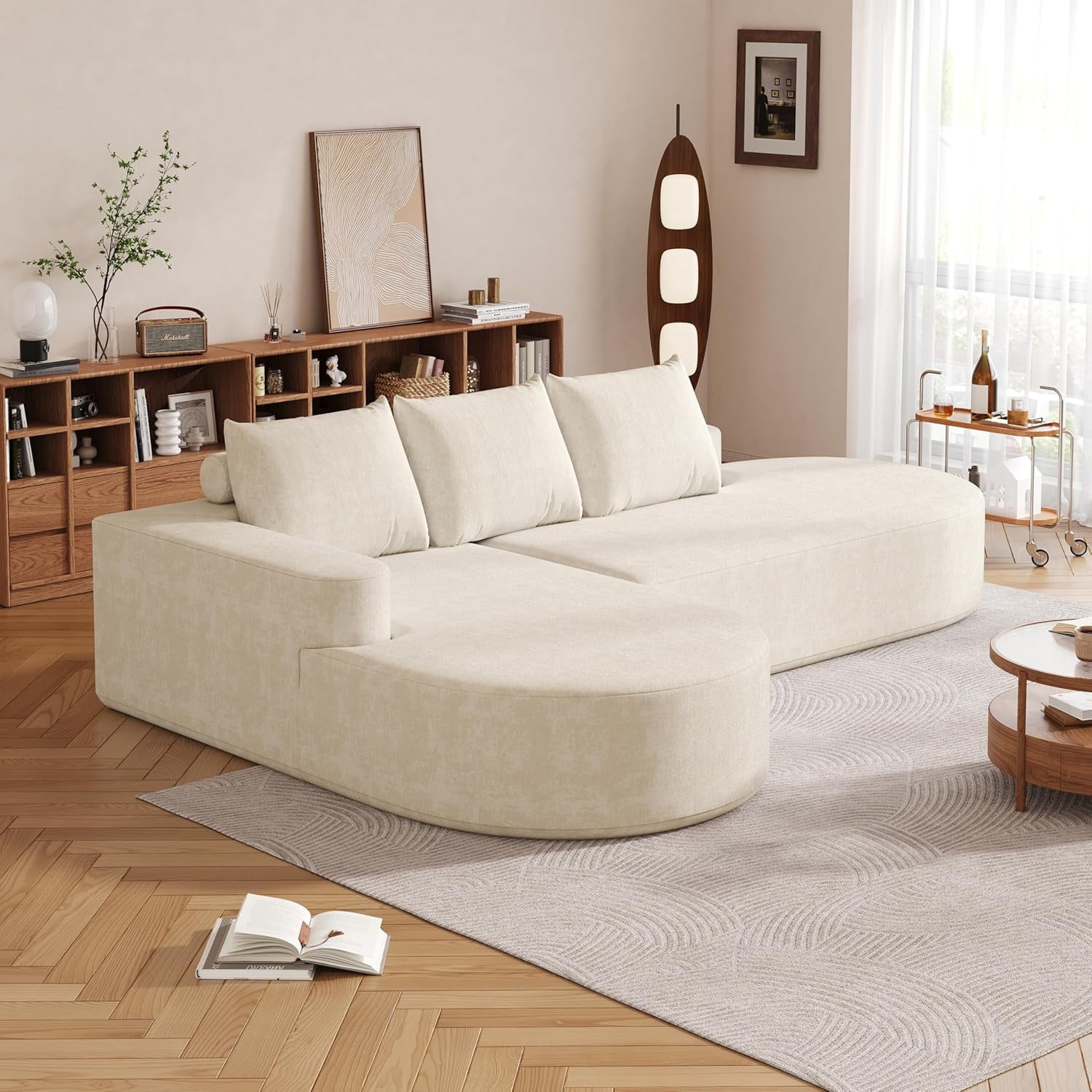 Beige Left Chaise W834S00454