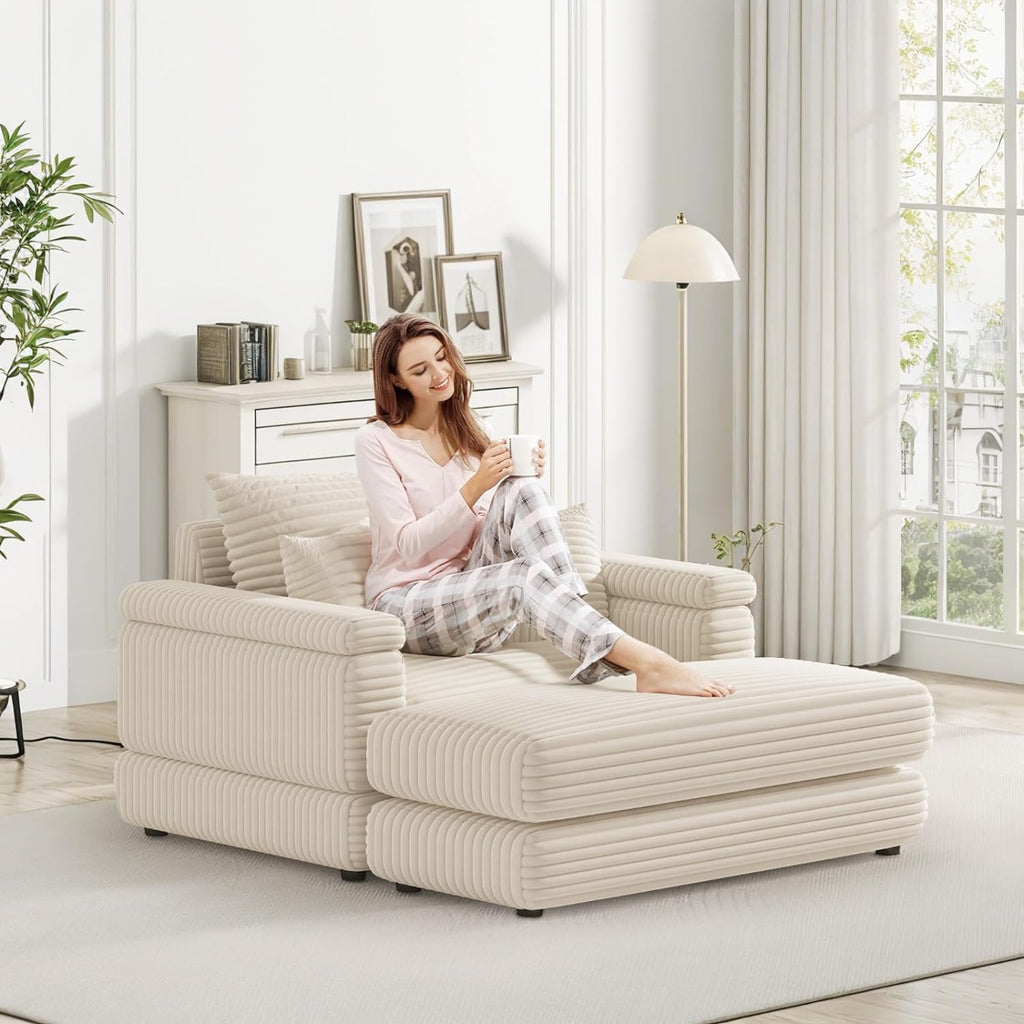 Beige SU-W834-SCC-Beige-43 Inch