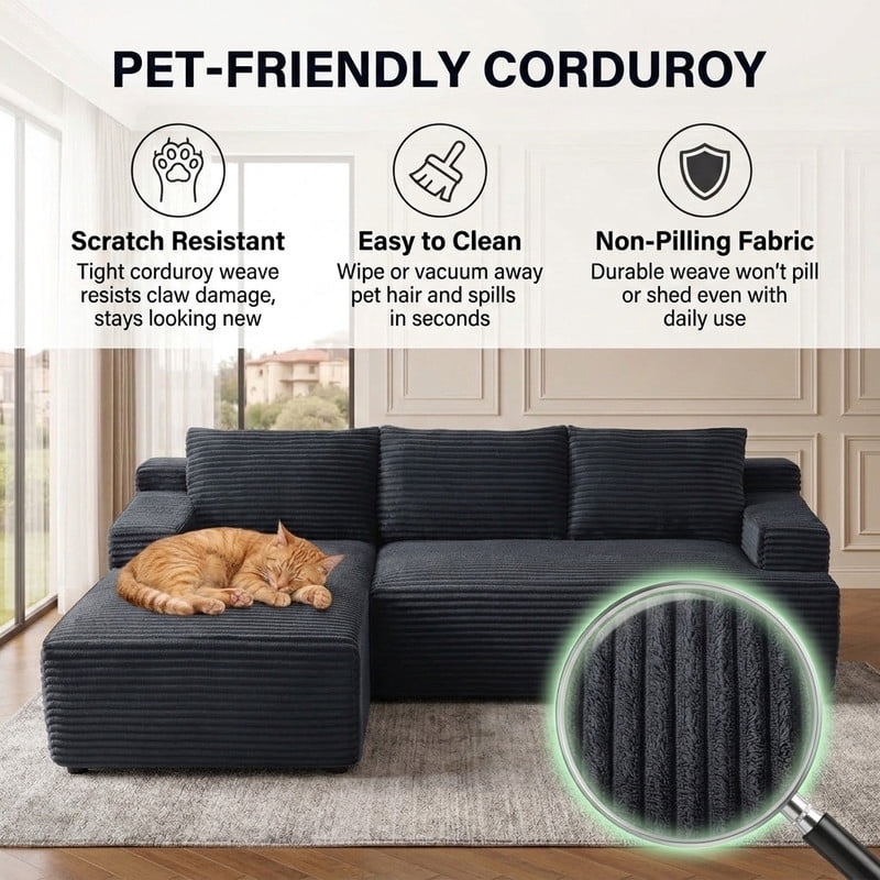 Dark Gray Left Facing Chaise W5571P500143gen