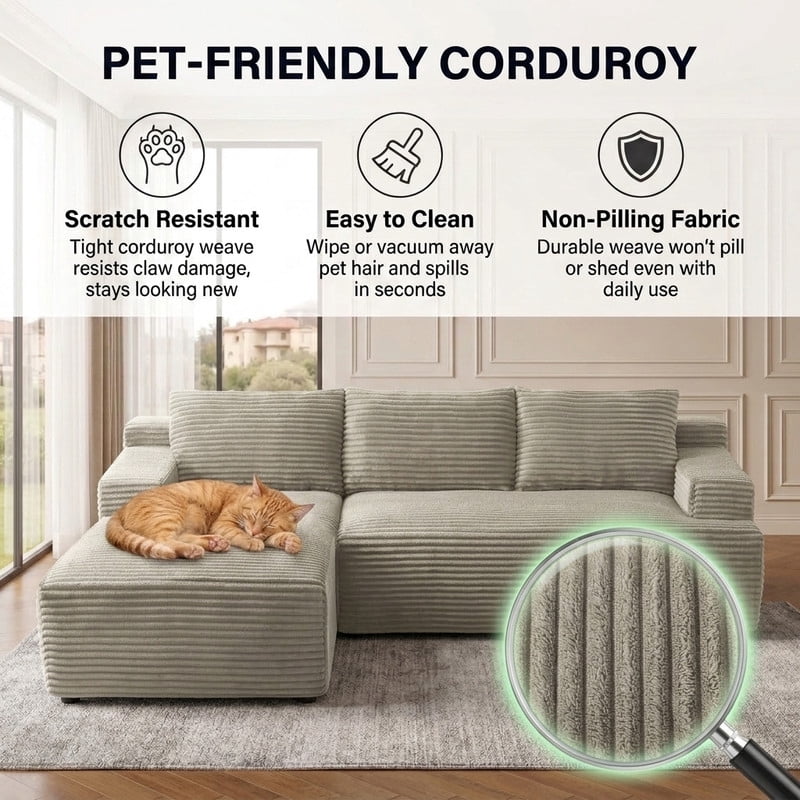 Camel Left Facing Chaise W5571P500145gen
