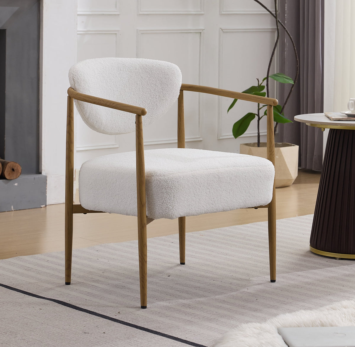 Milk White + Iron + Velvet + Foam set of 2 W3149S00006