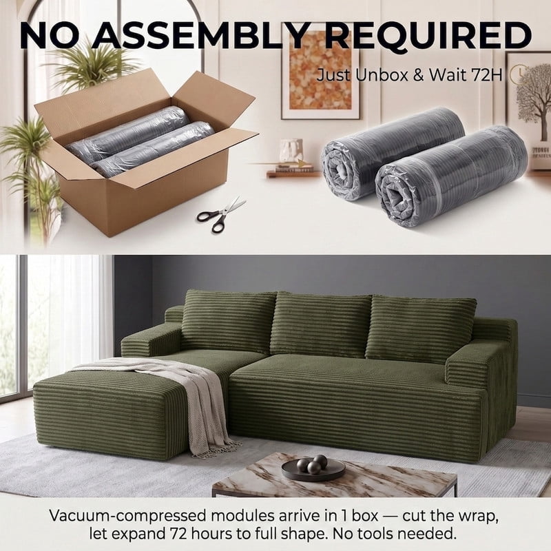 Green Left Facing Chaise W5571P500141gen