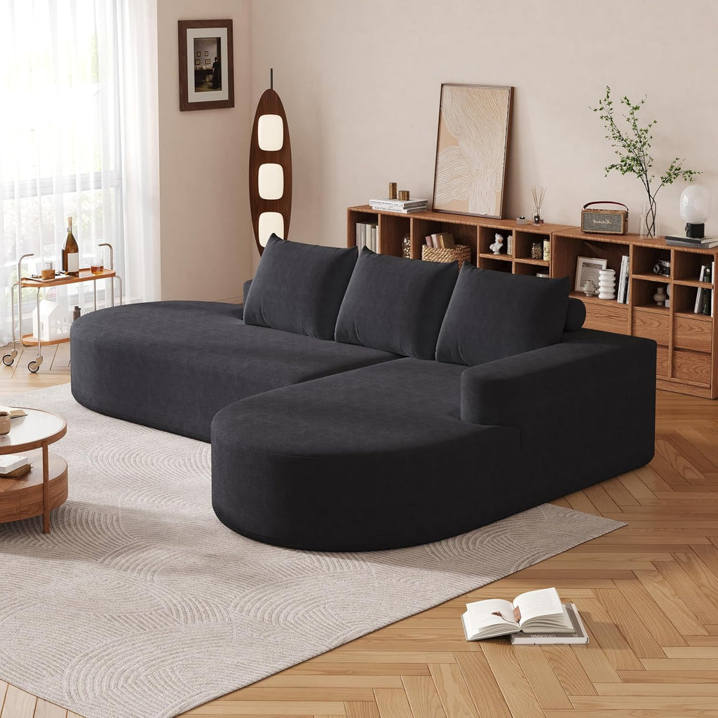 Black Right Chaise W834S00450